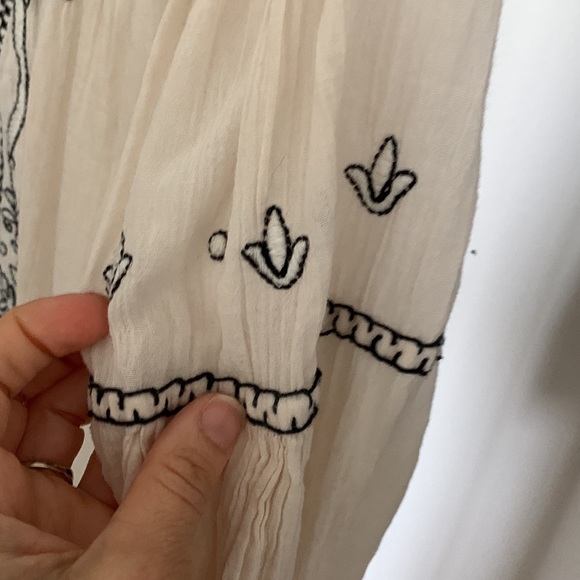 Spell Folklore boho Top in Ivory S preowned - Picture 15 of 15
